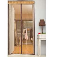 reinforced magnetic screen door anti bug mesh