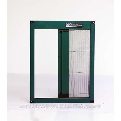 economic retractable plisse window and door screen